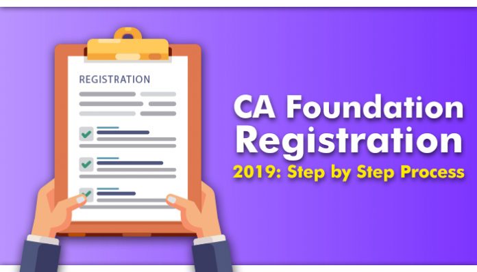 CA Foundation Registration 2019
