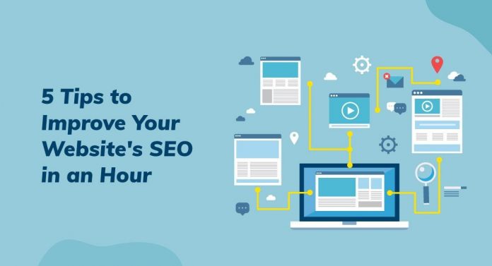 5 Tips to Improve Your Website's SEO in an Hour