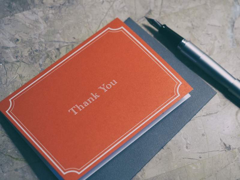 Send Thank You Cards