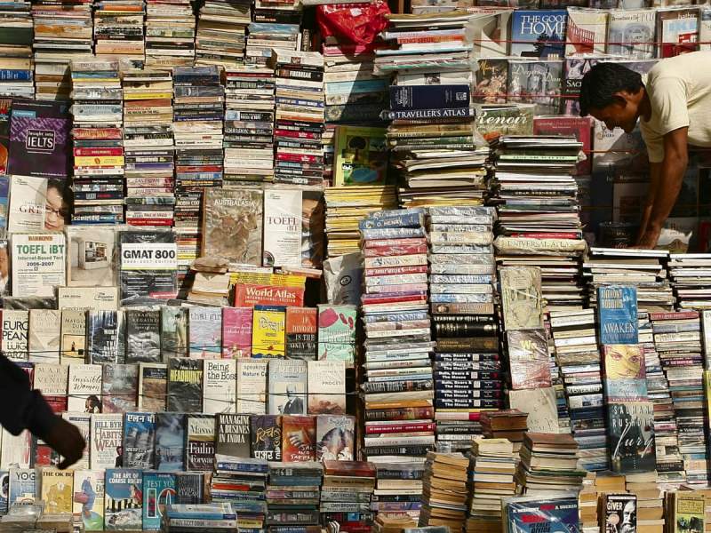 Set Of Books Of His Favourite Author