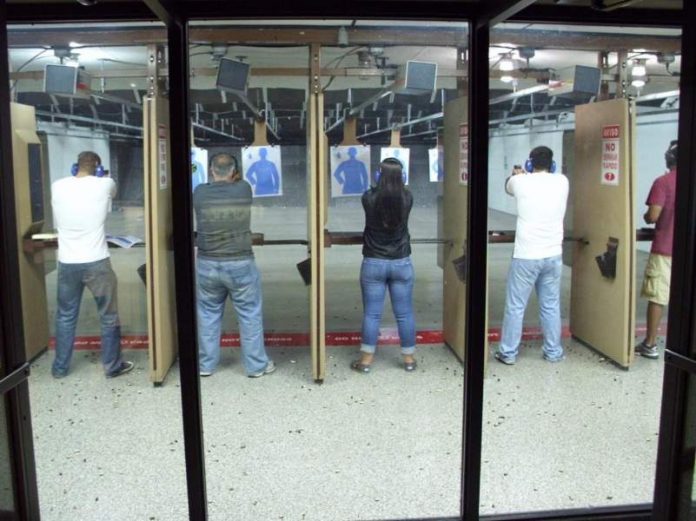 indoor shooting range cleaning