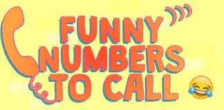 Funny Numbers to Call