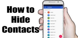 How To Hide Contacts