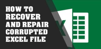 corrupt excel file repair