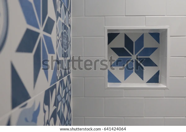white-blue-tiled-bathroom