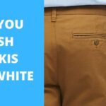 Wash Khakis With Jeans