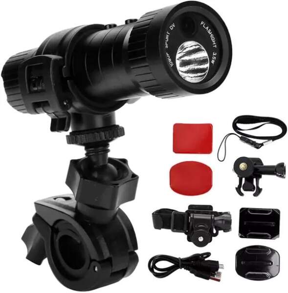 WQEZXC HD Action Camera Flashlight