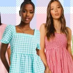 Gingham Dress