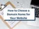 How to Choose Domain Name