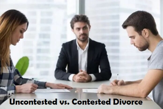 Uncontested vs. Contested Divorce