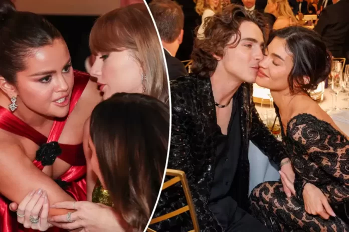 Selena Gomez, Timothée Chalamet, and Kylie Jenner Debunking the Rumored Feud