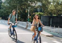 Bicyclists Achieve Maximum Security