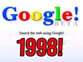 google in 1998
