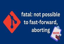 Fatal Not Possible to Fast-Forward Aborting