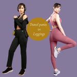 Travel Pants vs Leggings