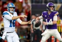 Lions vs Vikings Live Score